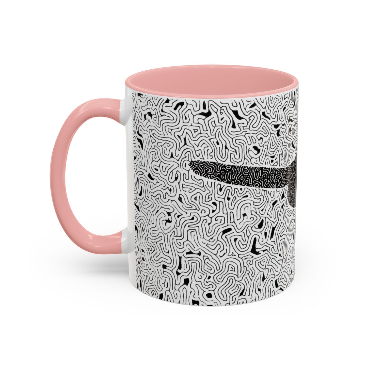 Black Cat Minimalist Coffee Mug