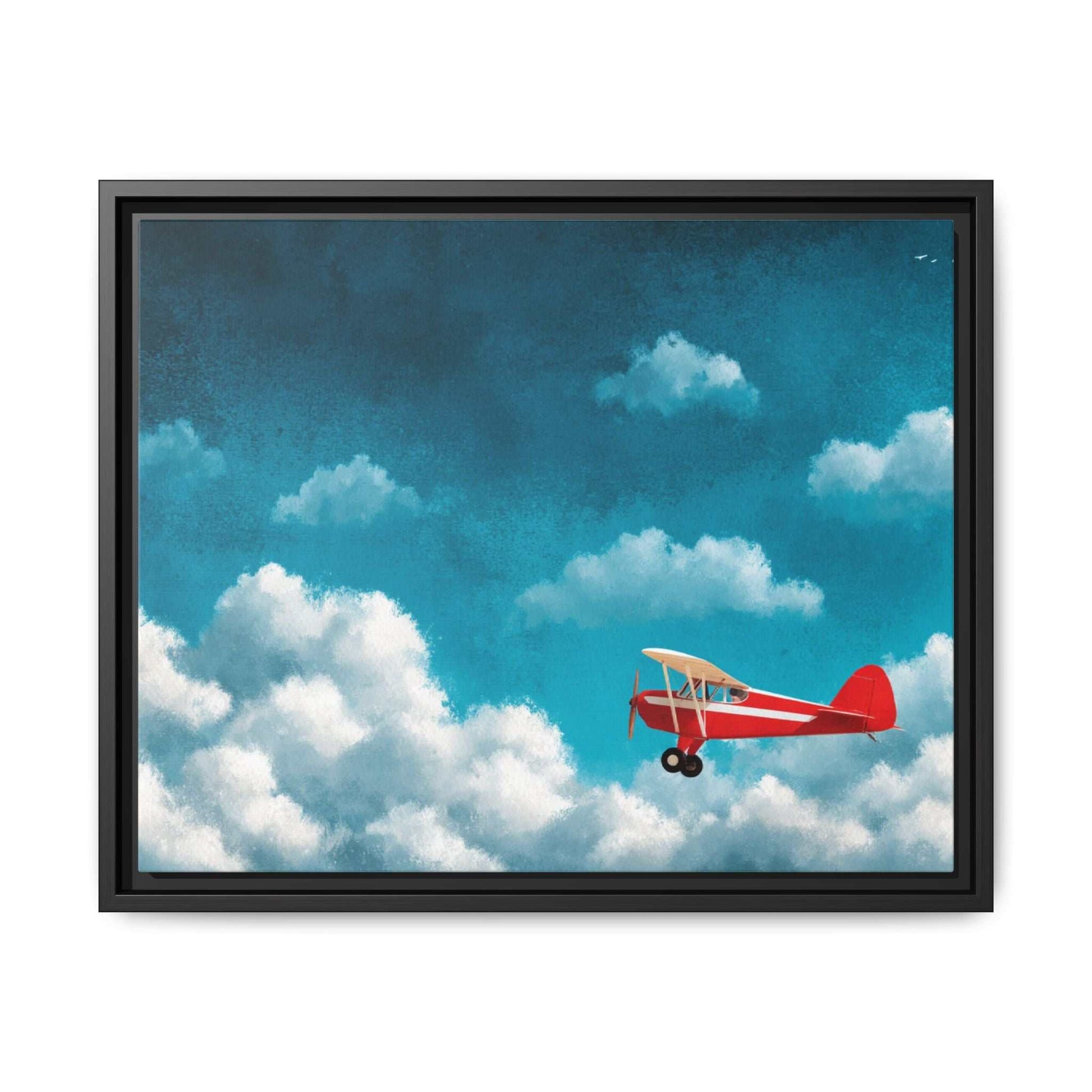 Plane On Blue Sky
