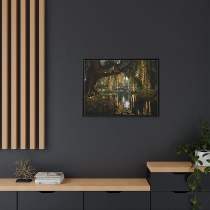 Magical Tree Framed Canvas Wall Art