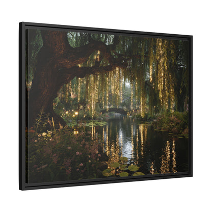 Magical Tree Framed Canvas Wall Art