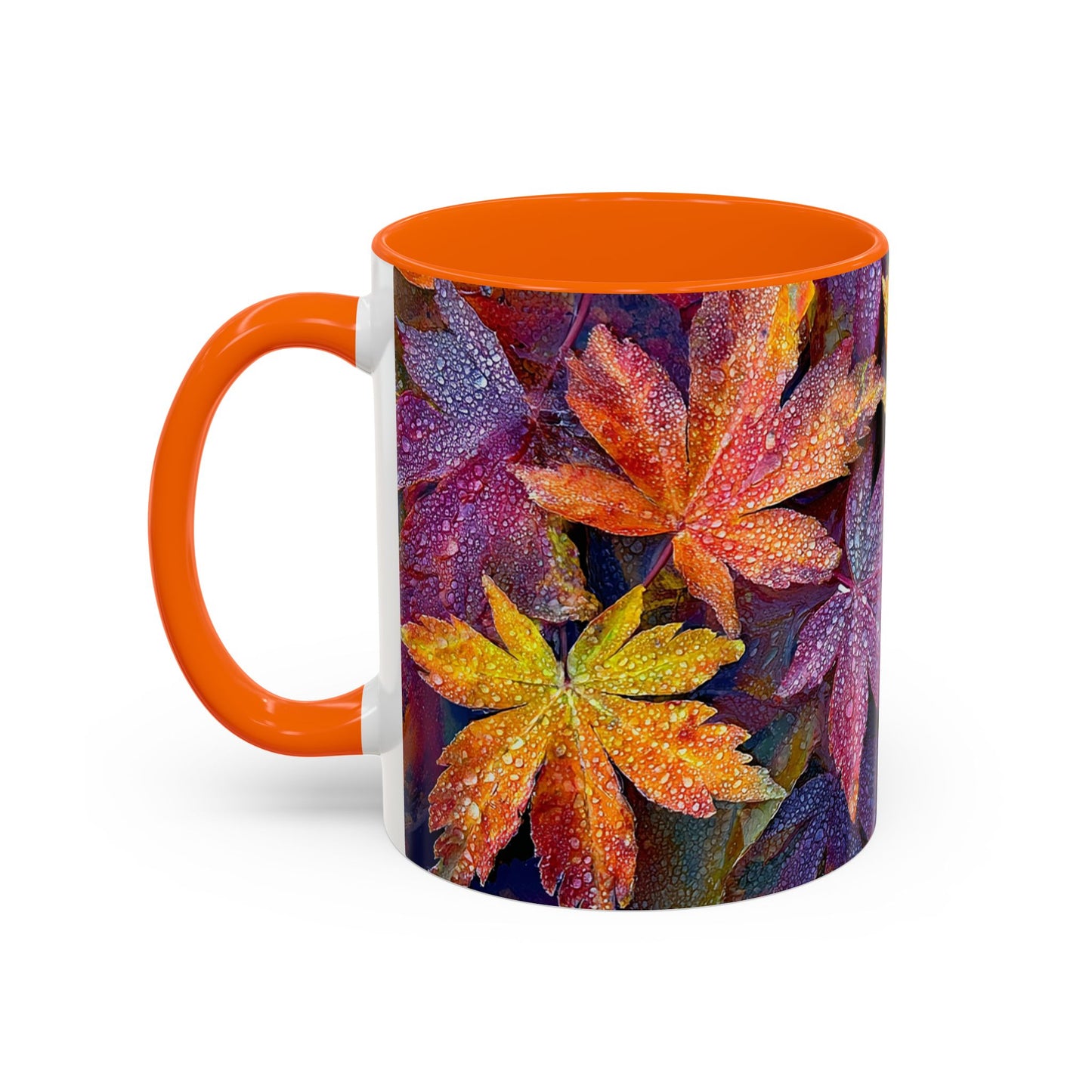 Autumn Leaves Coffee Ceramic Mug