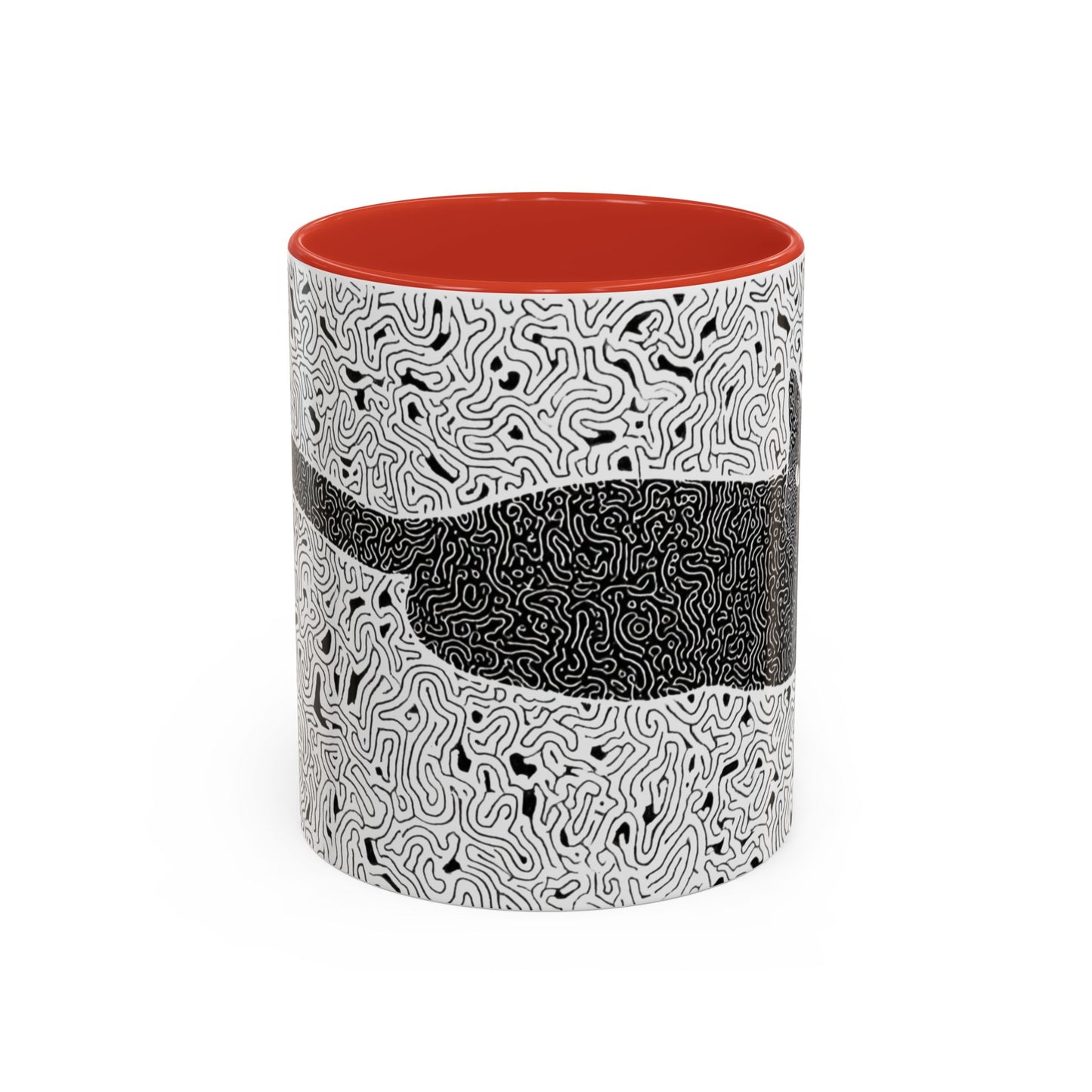 Black Cat Minimalist Coffee Mug