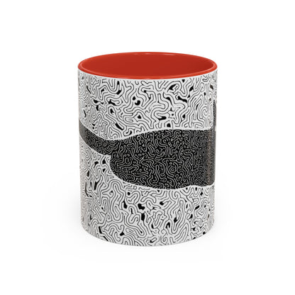 Black Cat Minimalist Coffee Mug