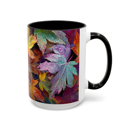Autumn Leaves Coffee Ceramic Mug