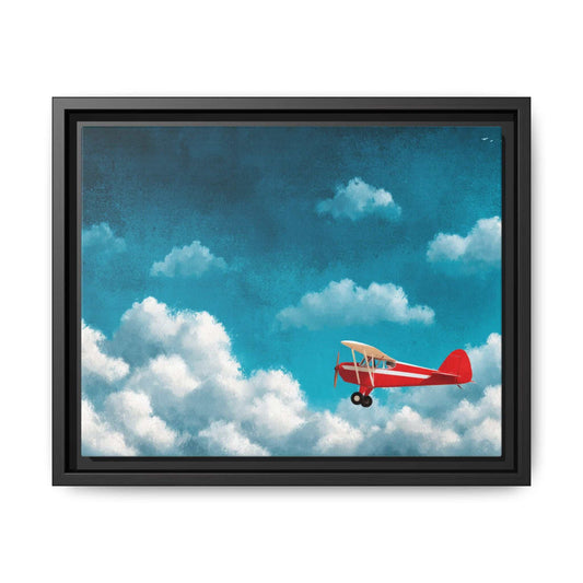 Plane On Blue Sky