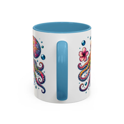 Octopus Design Coffee Ceramic Mug