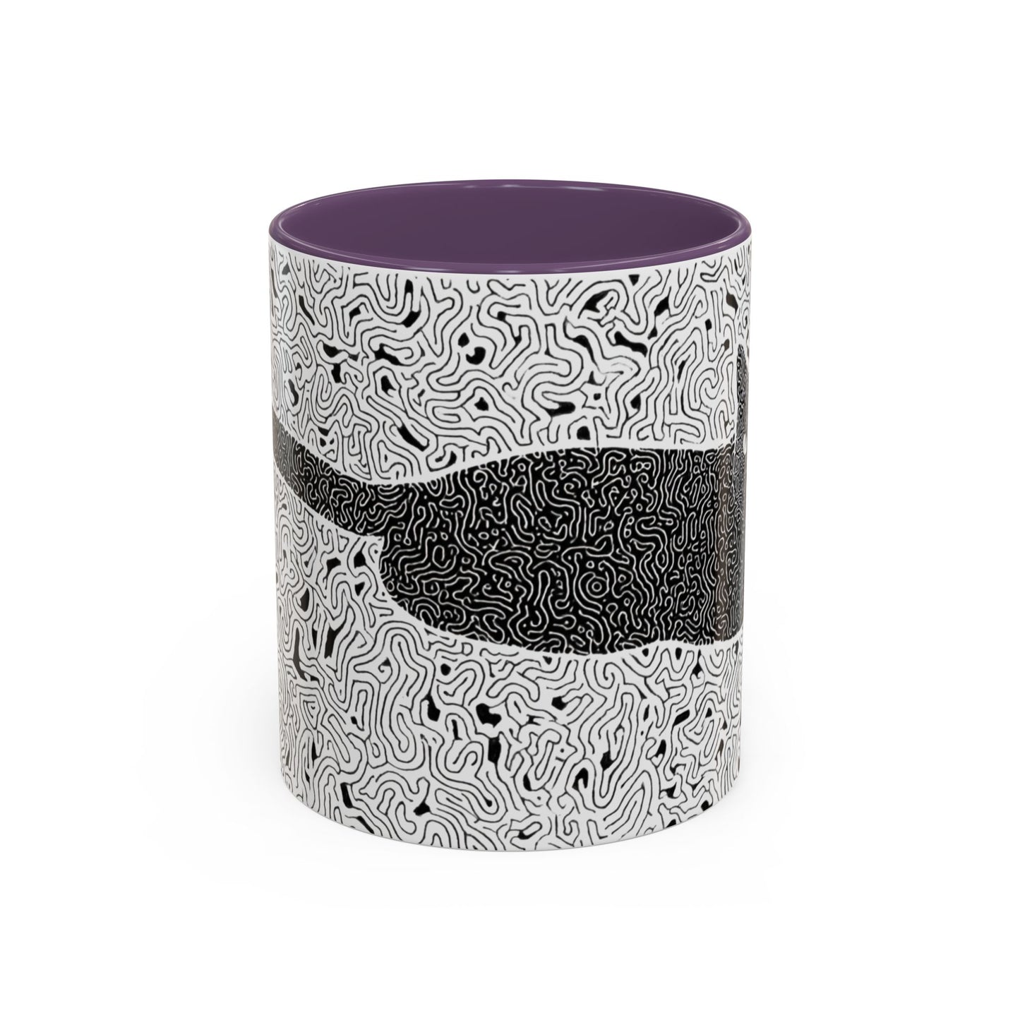 Black Cat Minimalist Coffee Mug