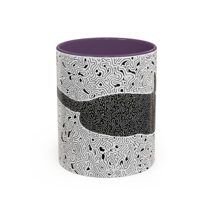 Black Cat Minimalist Coffee Mug