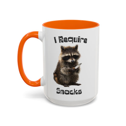 Funny Raccoon Meme Coffee Ceramic Mug