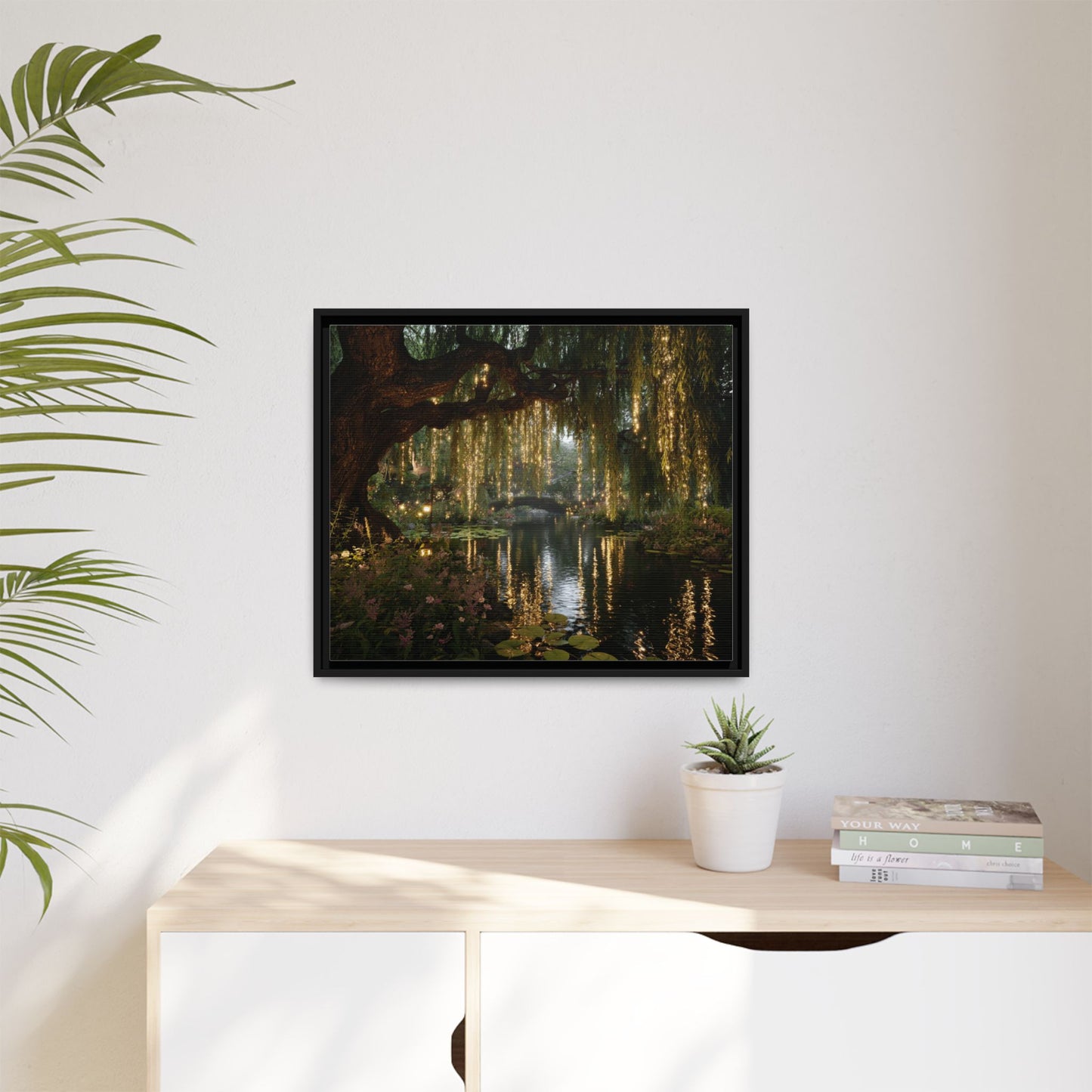 Magical Tree Framed Canvas Wall Art