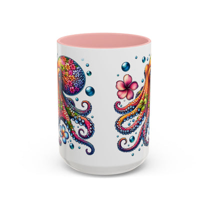 Octopus Design Coffee Ceramic Mug