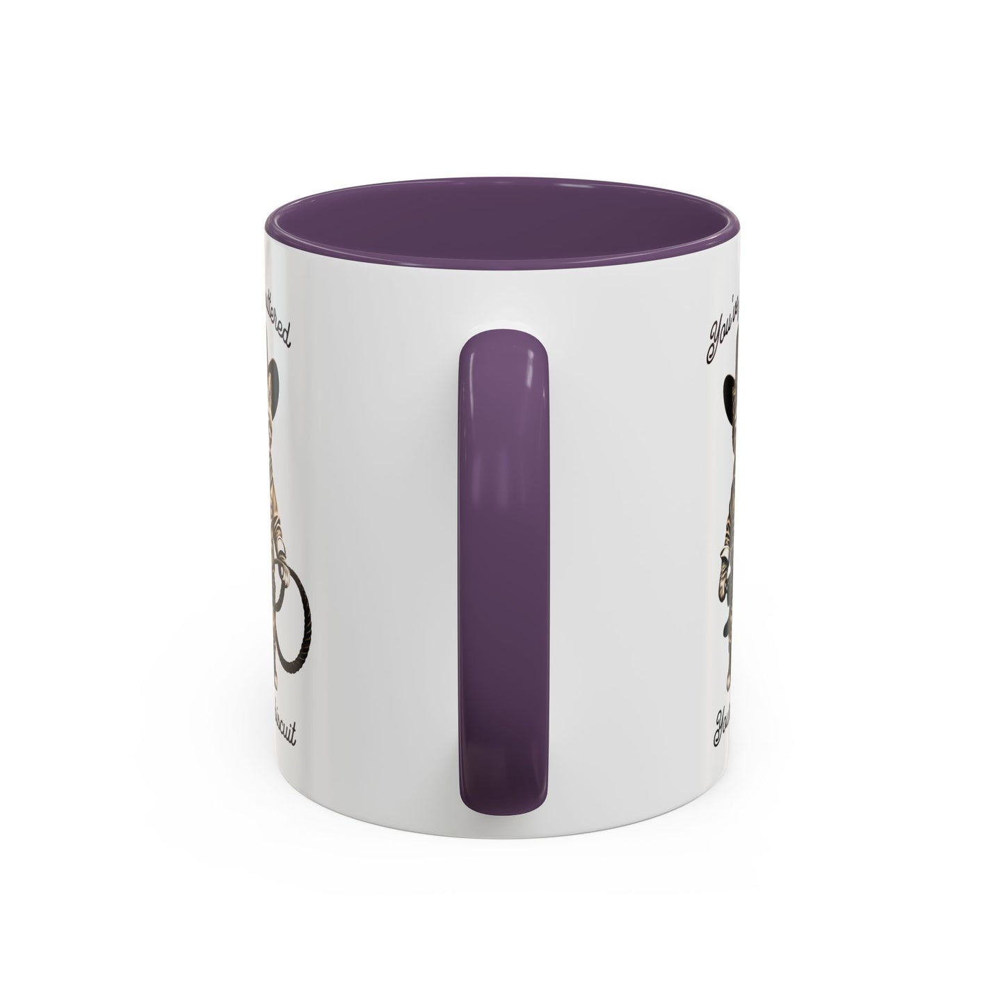 "You're Just Buttered Your Last Biscuit " Cowboy Kitty Mug