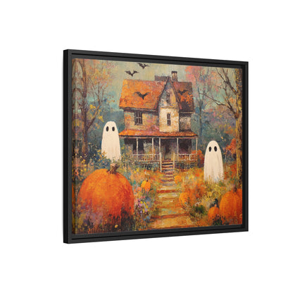 Autumn Ghost Framed Canvas Wall Art