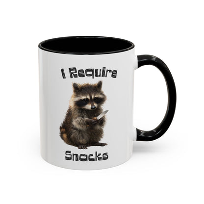 Funny Raccoon Meme Coffee Ceramic Mug