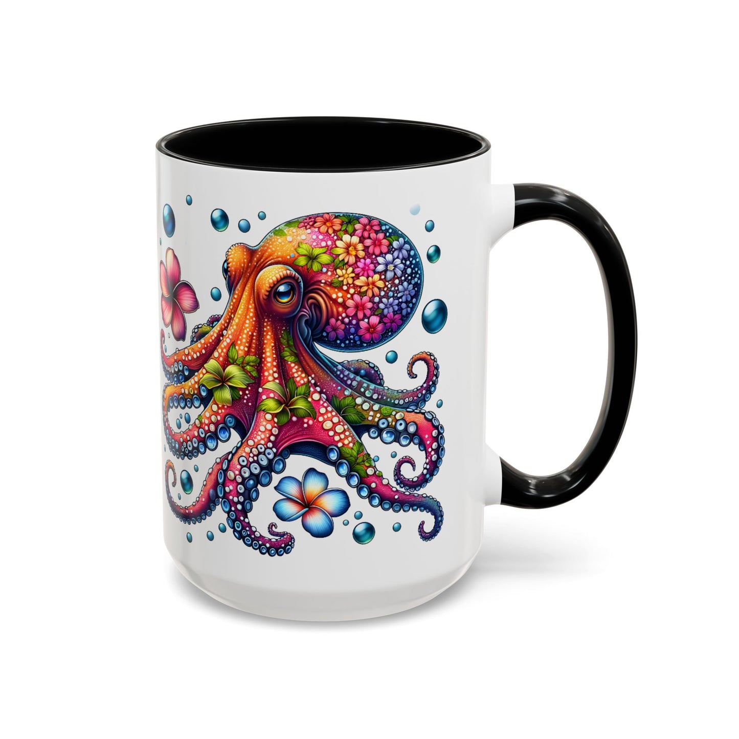 Octopus Design Coffee Ceramic Mug