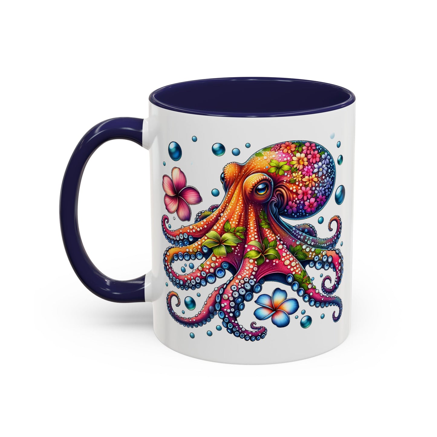 Octopus Design Coffee Ceramic Mug