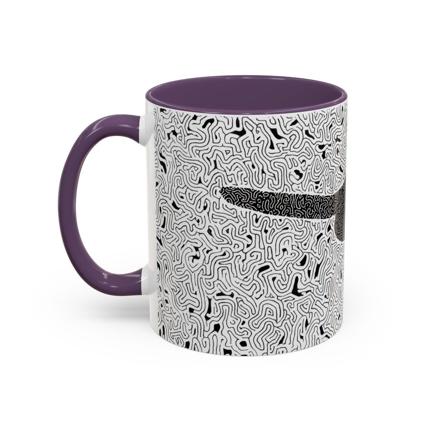 Black Cat Minimalist Coffee Mug