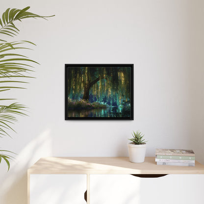 Magical Tree Framed Canvas Wall Art