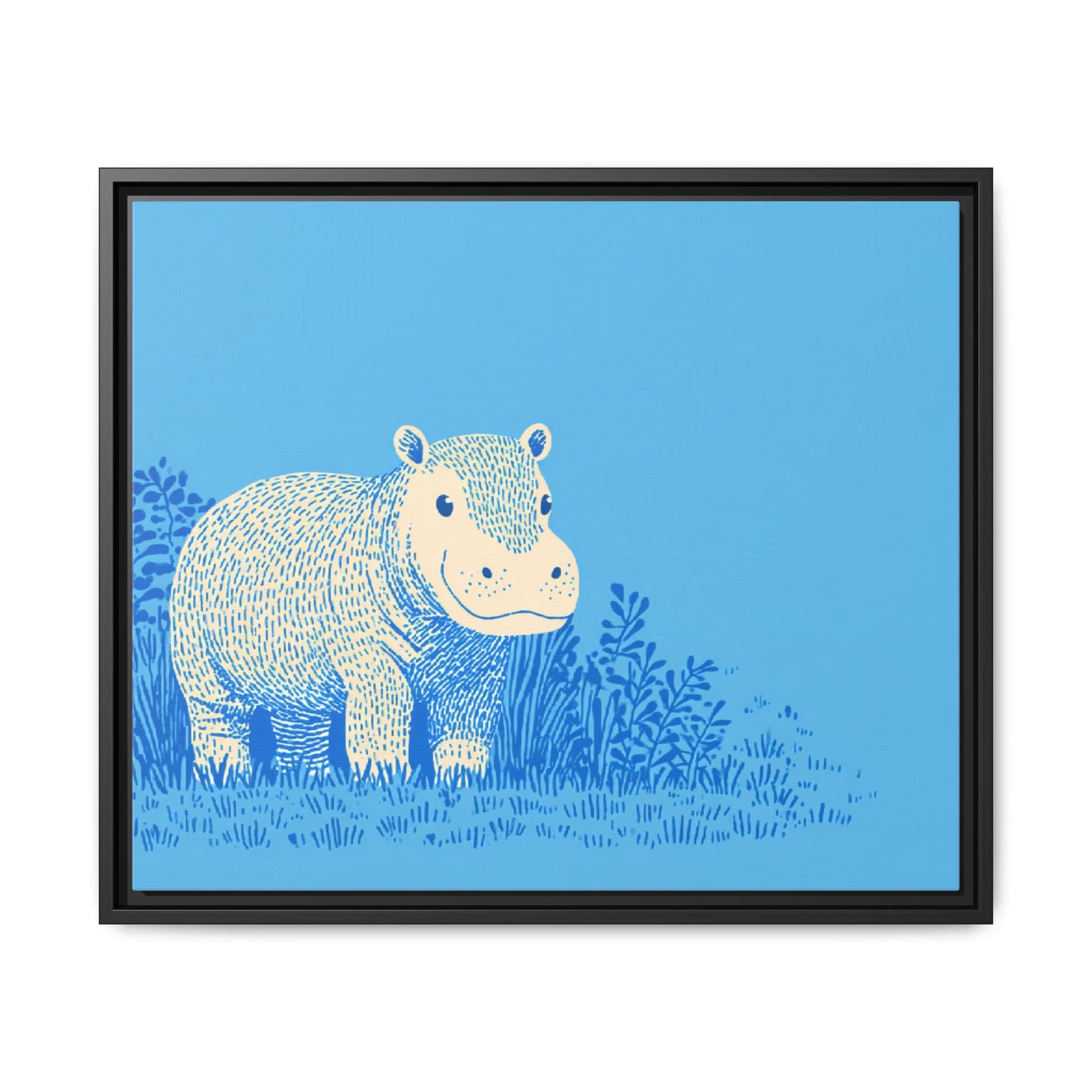 Cute Hippo Nursery