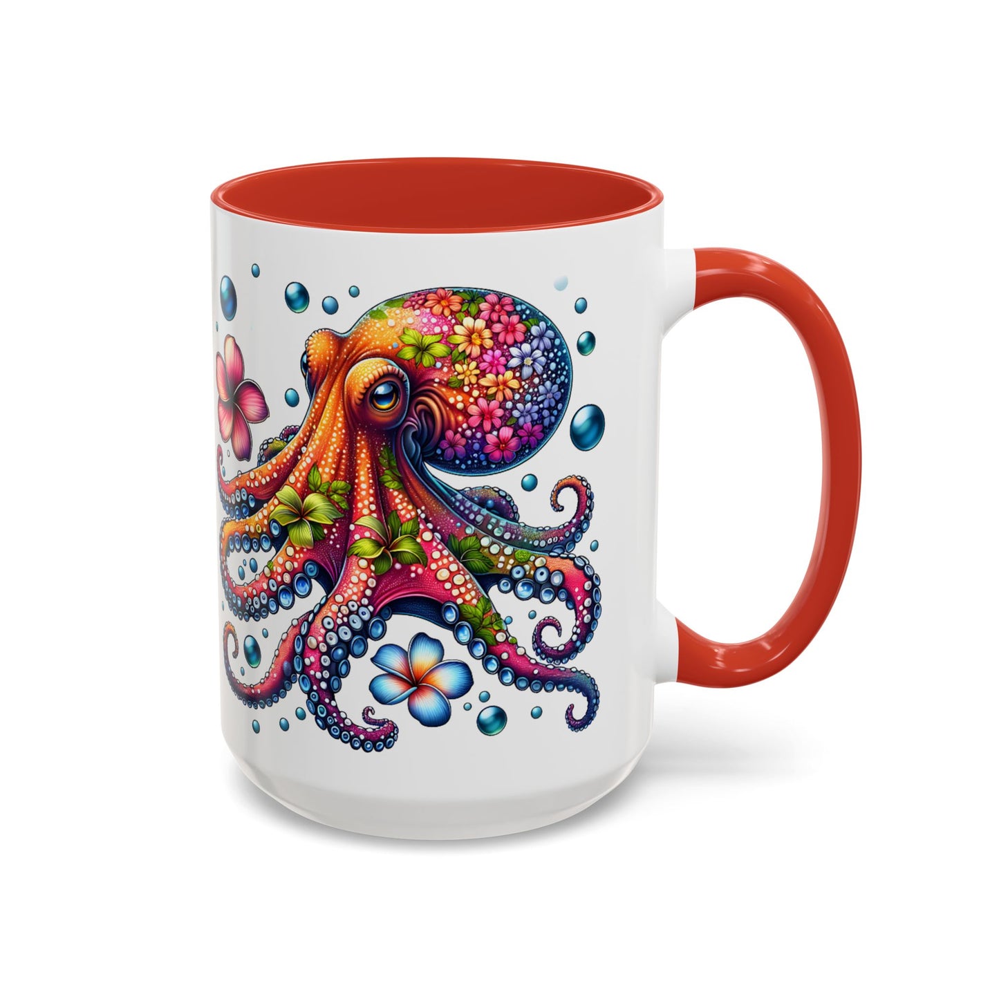 Octopus Design Coffee Ceramic Mug