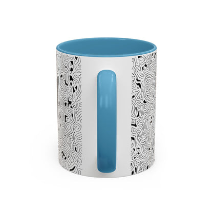 Black Cat Minimalist Coffee Mug