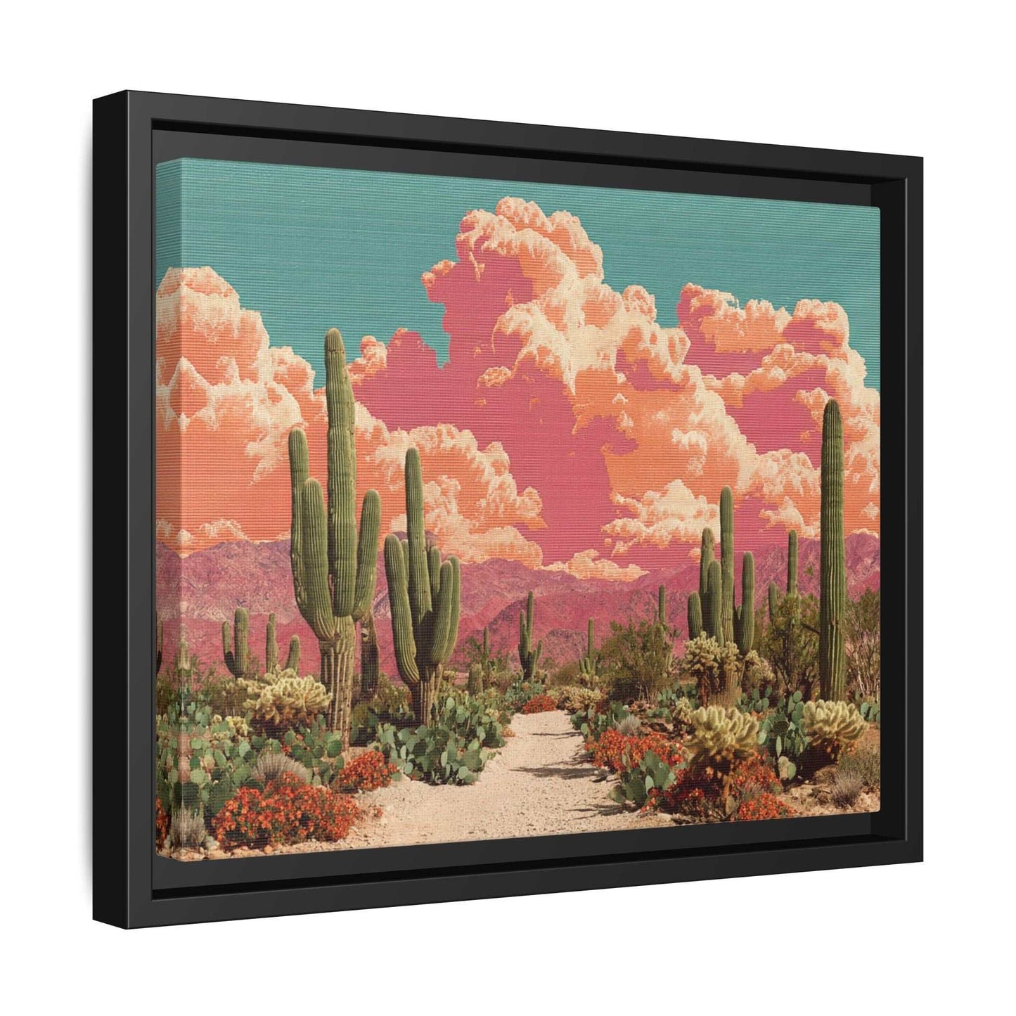 Desert Framed Canvas