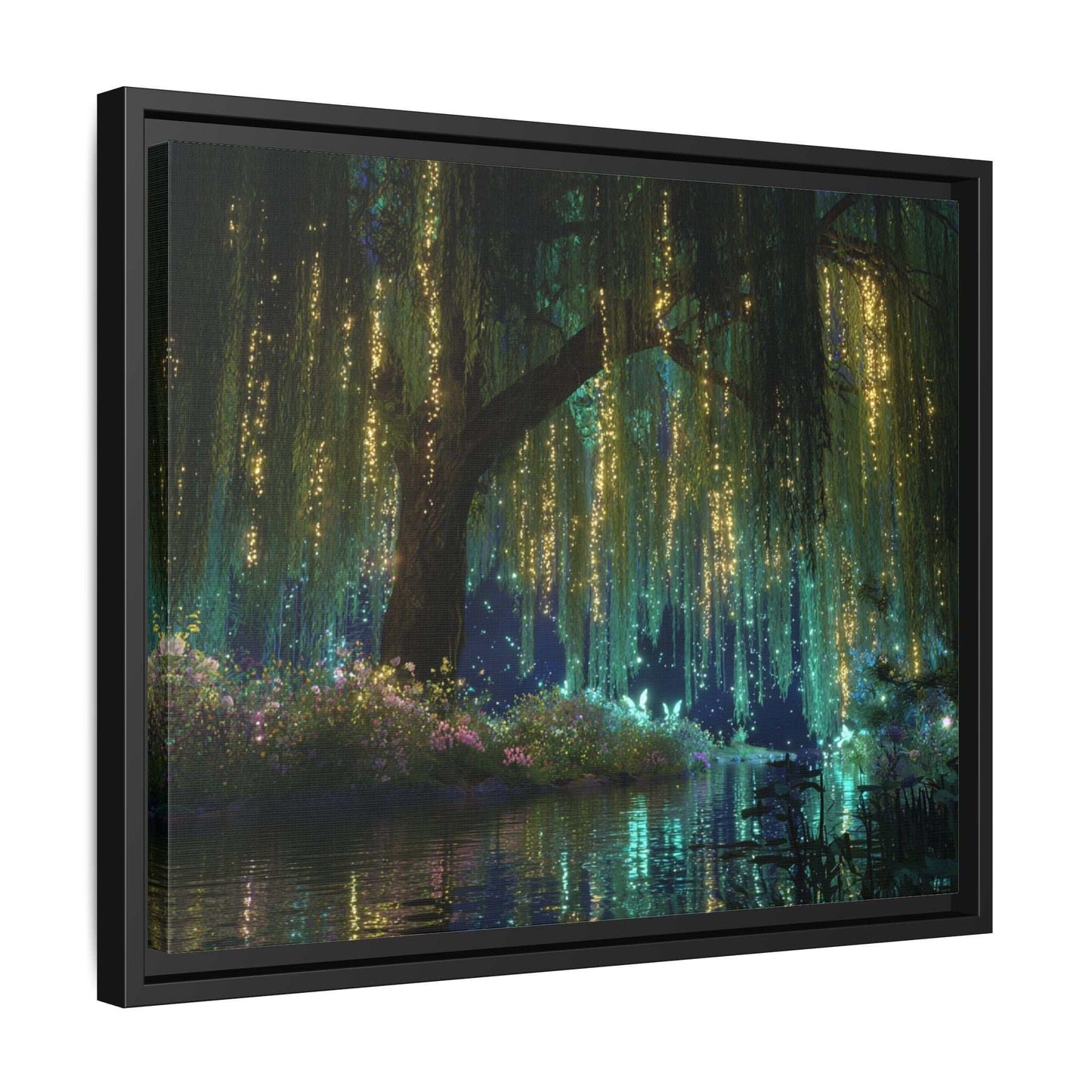 Magical Forest Framed Canvas