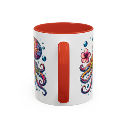 Octopus Design Coffee Ceramic Mug