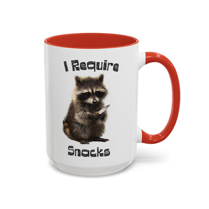 Funny Raccoon Meme Coffee Ceramic Mug