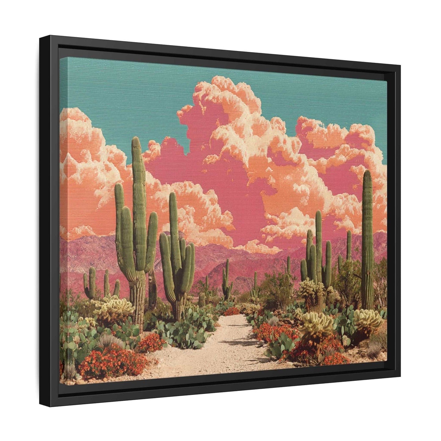 Desert Framed Canvas