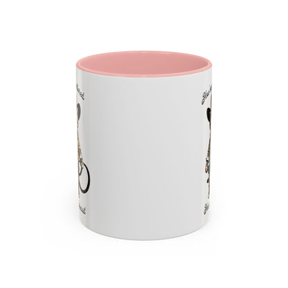 "You're Just Buttered Your Last Biscuit " Cowboy Kitty Mug