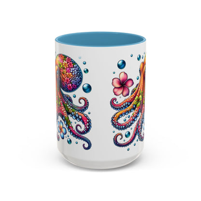 Octopus Design Coffee Ceramic Mug