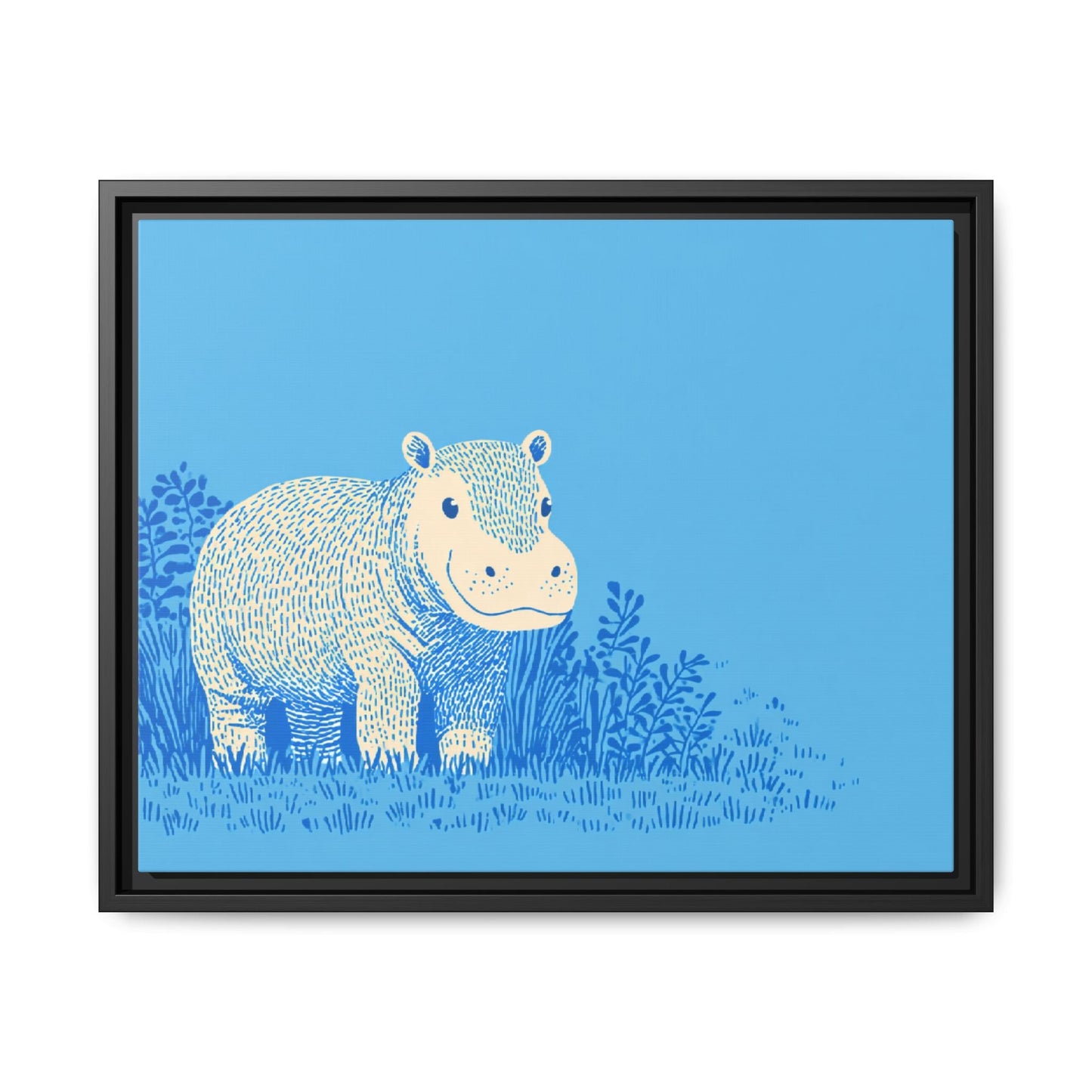 Cute Hippo Nursery