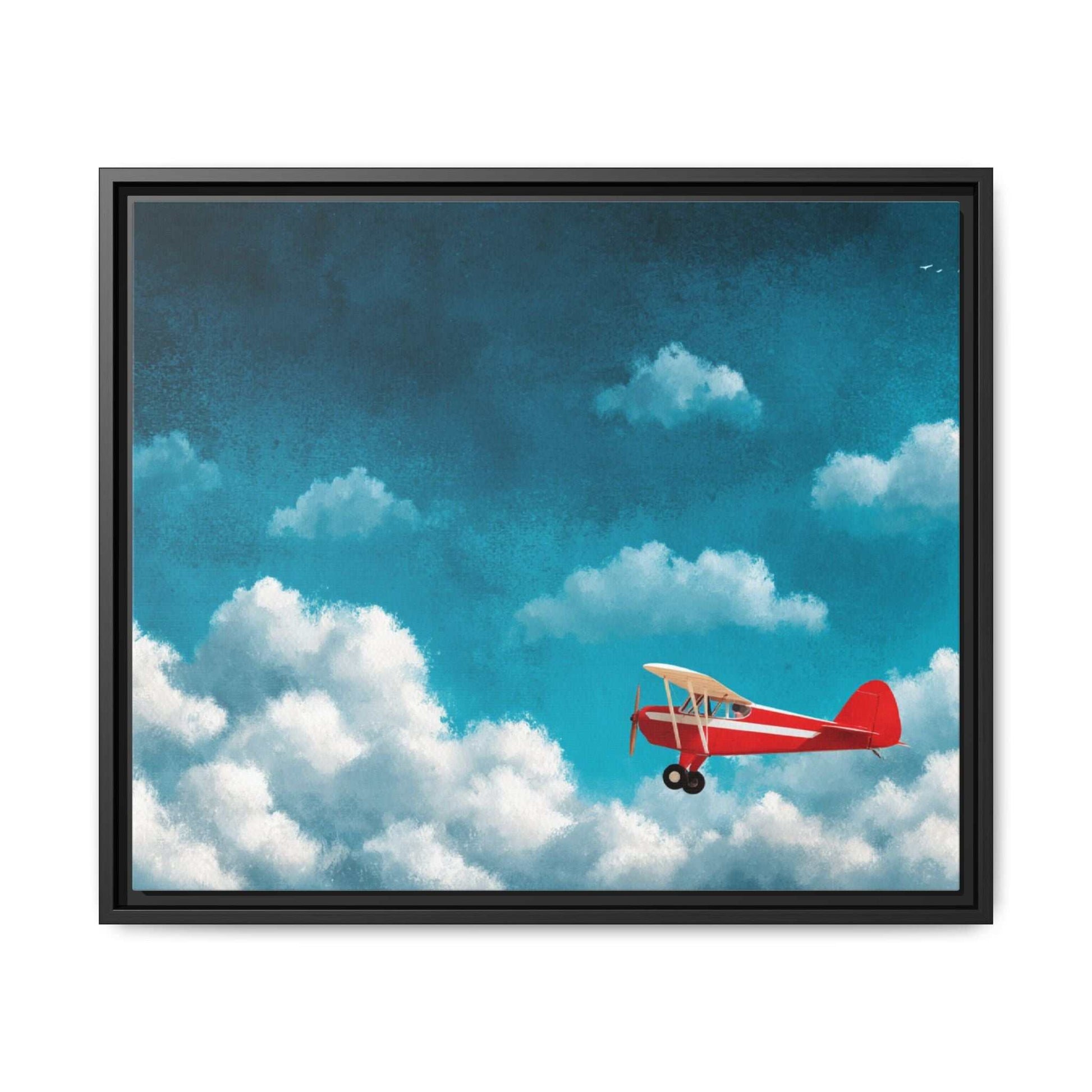 Plane On Blue Sky