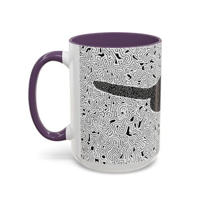 Black Cat Minimalist Coffee Mug