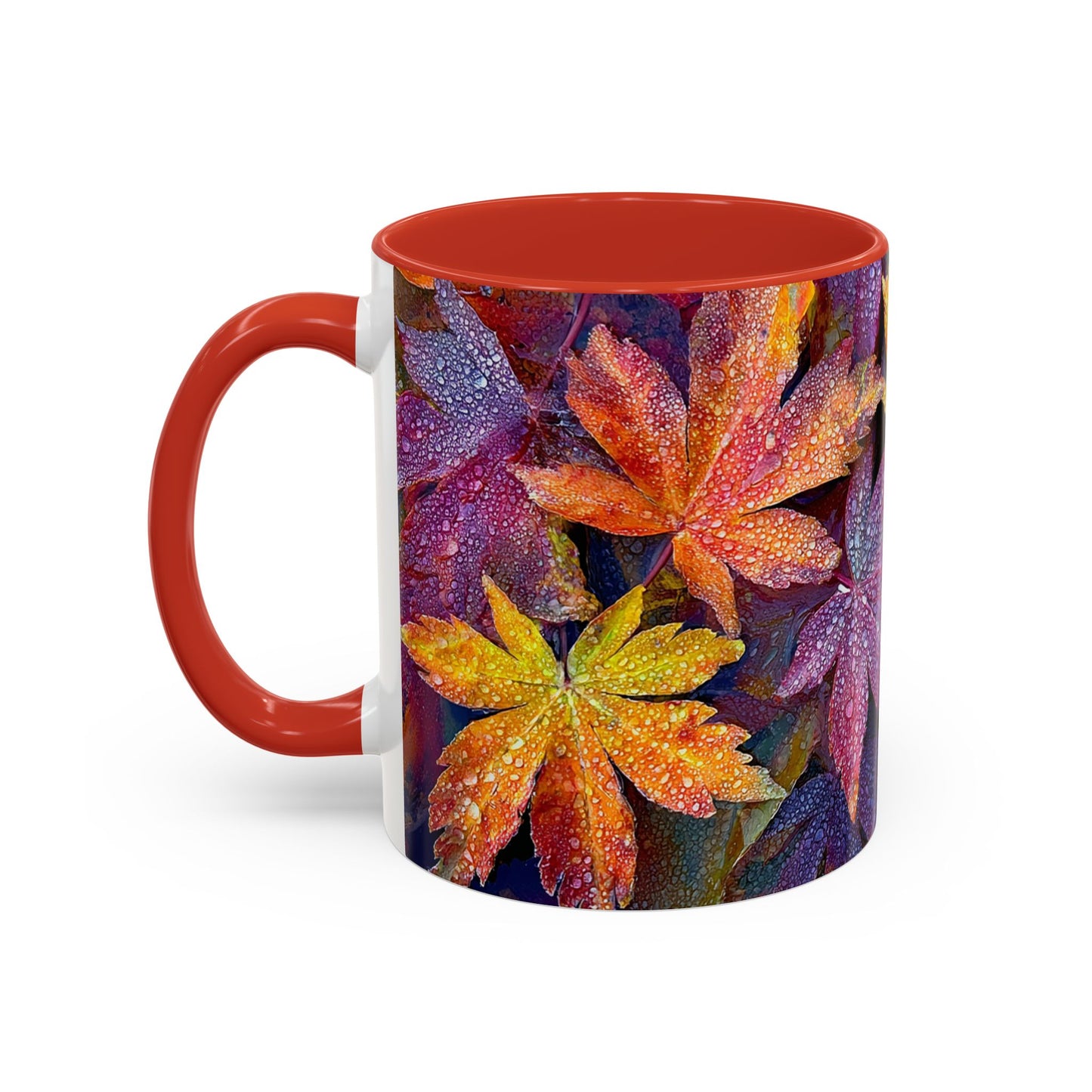 Autumn Leaves Coffee Ceramic Mug