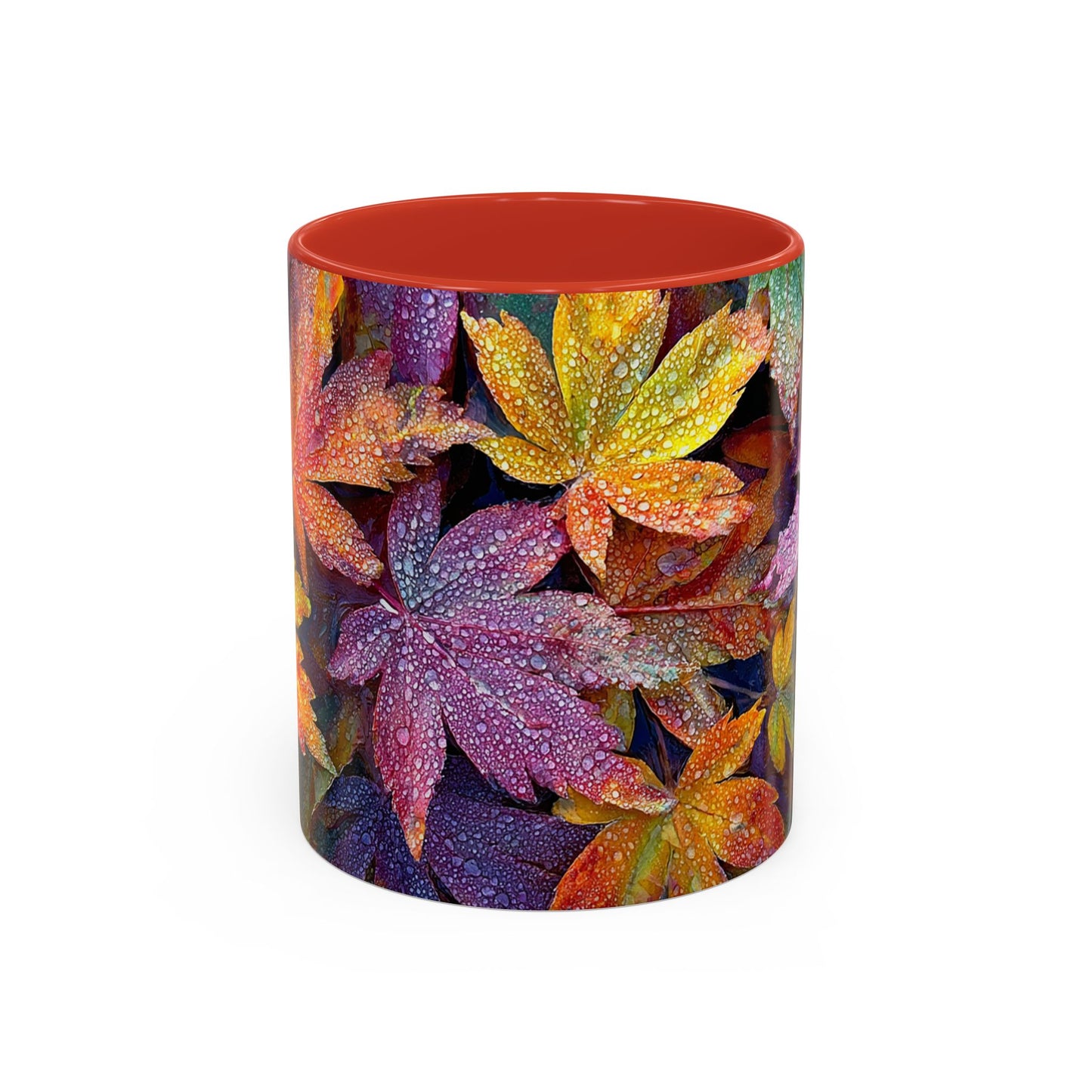 Autumn Leaves Coffee Ceramic Mug