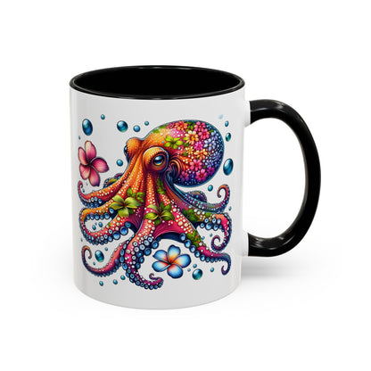 Octopus Design Coffee Ceramic Mug
