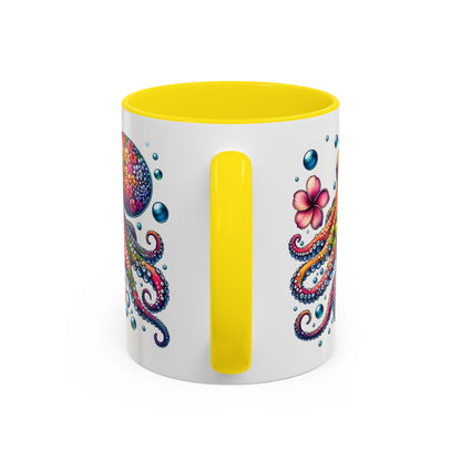 Octopus Design Coffee Ceramic Mug