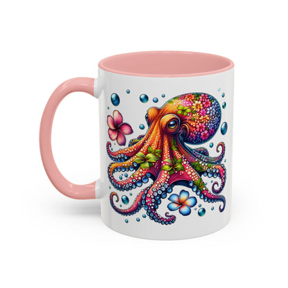 Octopus Design Coffee Ceramic Mug