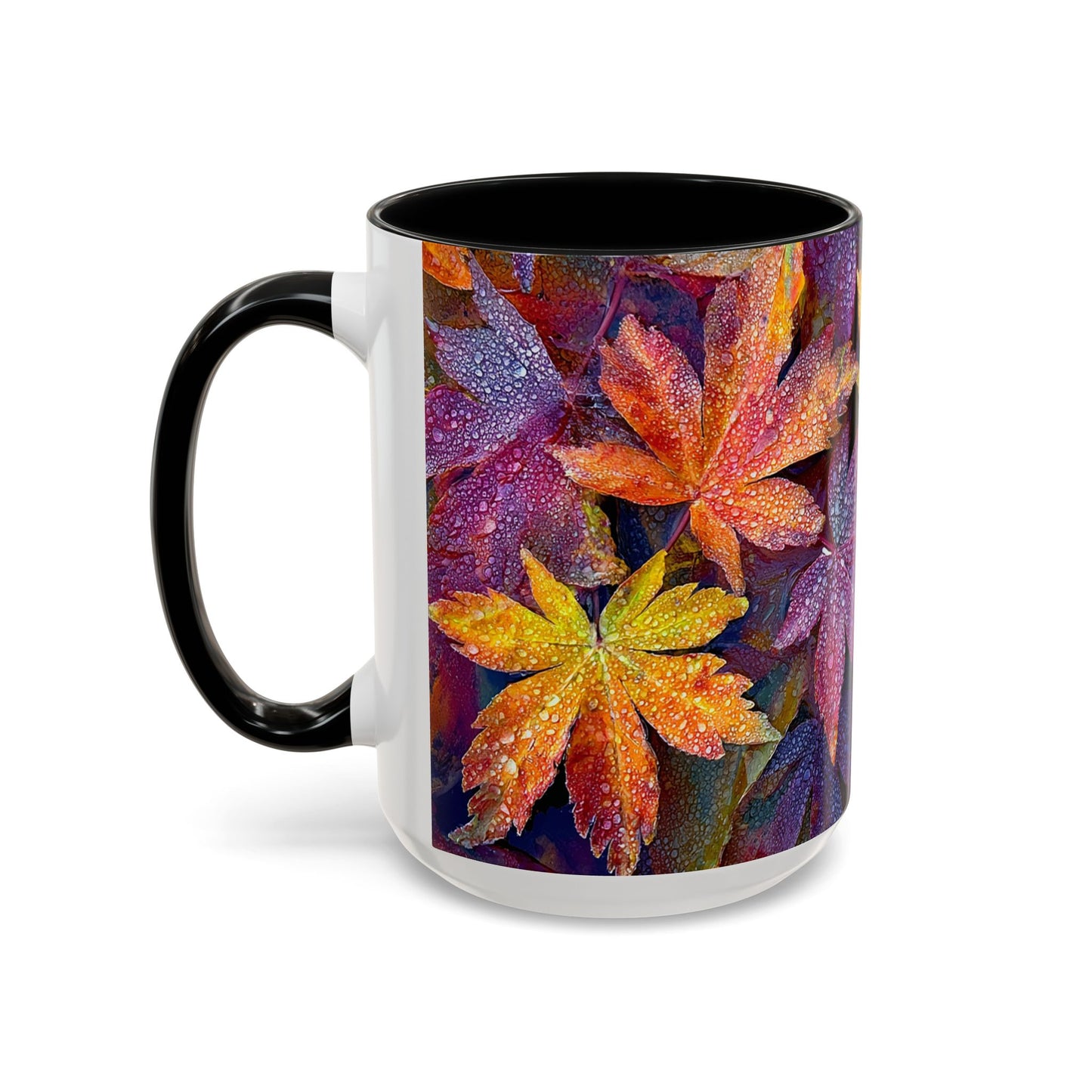 Autumn Leaves Coffee Ceramic Mug