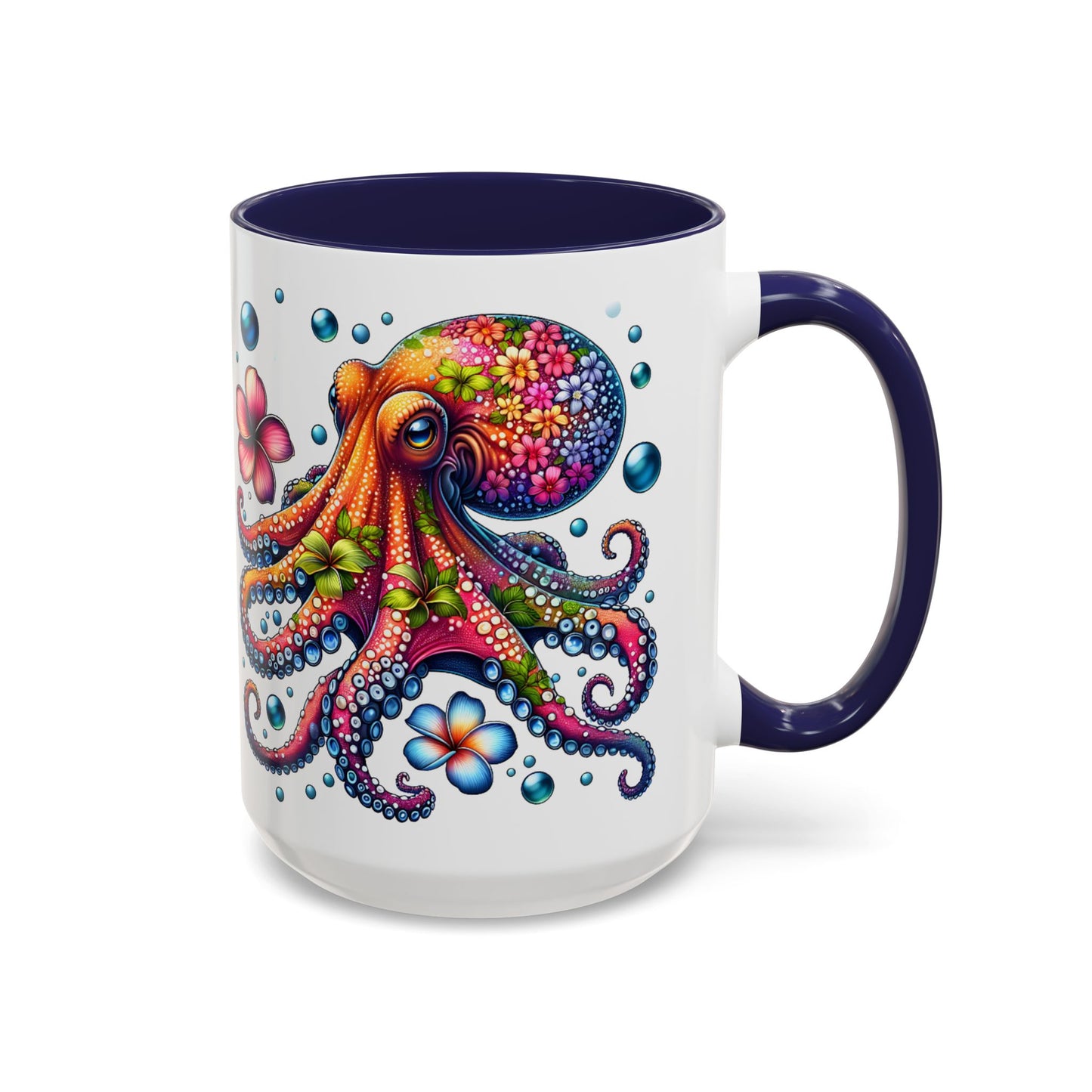 Octopus Design Coffee Ceramic Mug