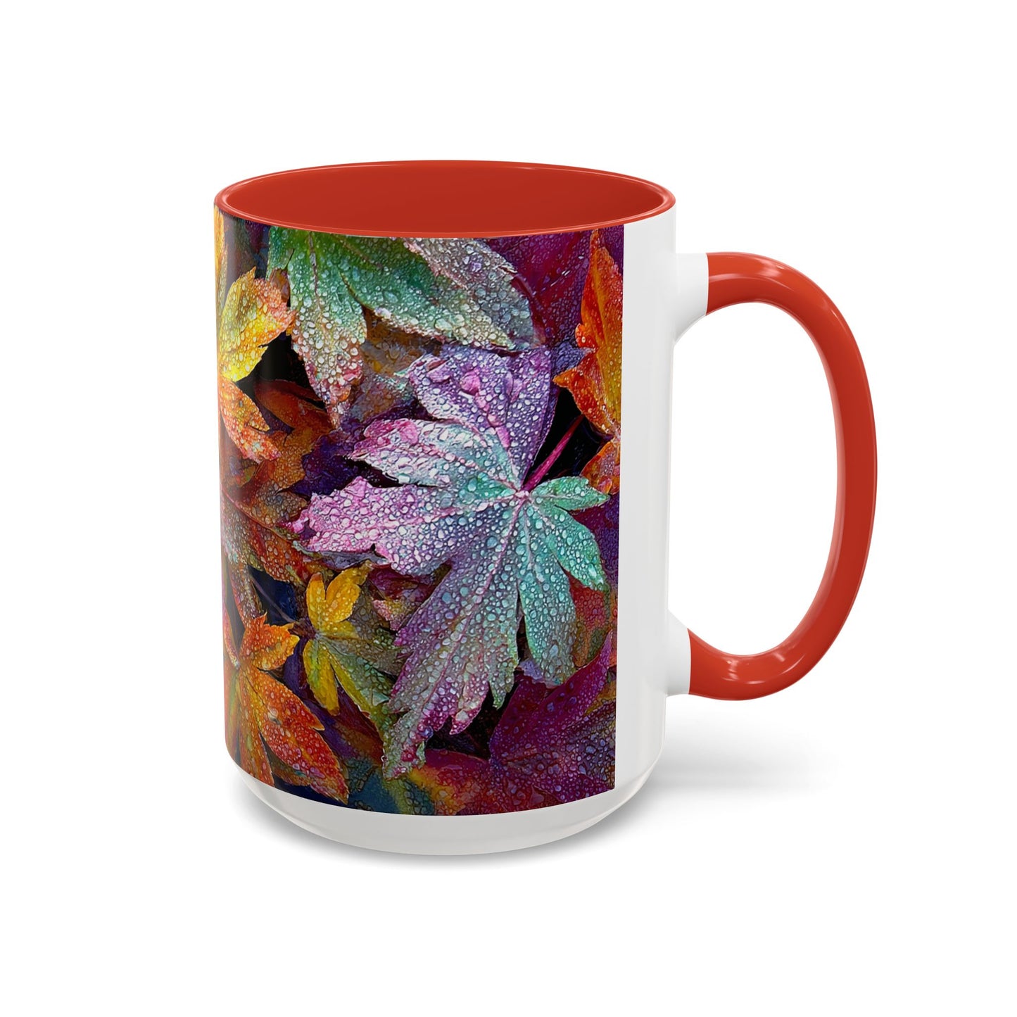 Autumn Leaves Coffee Ceramic Mug