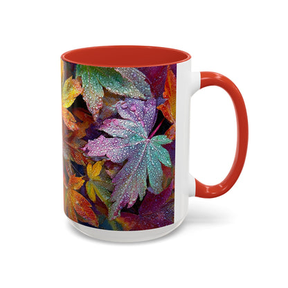Autumn Leaves Coffee Ceramic Mug