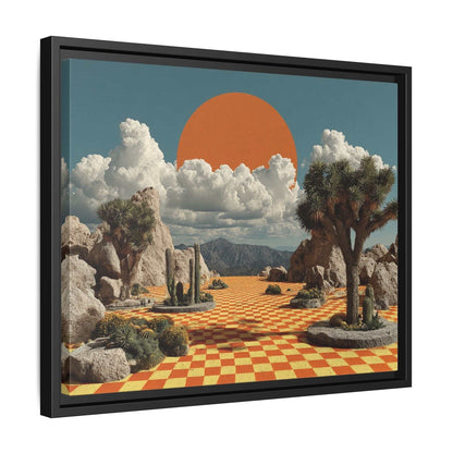 Orange Checkered Desert