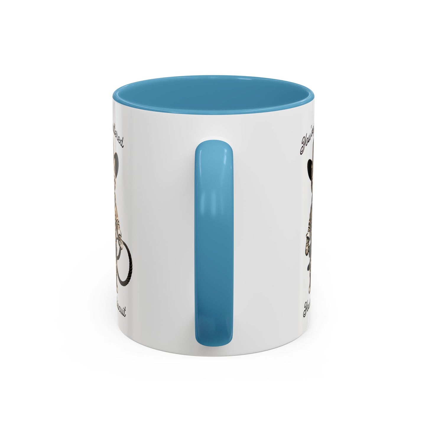 "You're Just Buttered Your Last Biscuit " Cowboy Kitty Mug