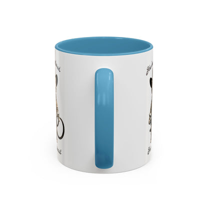 "You're Just Buttered Your Last Biscuit " Cowboy Kitty Mug