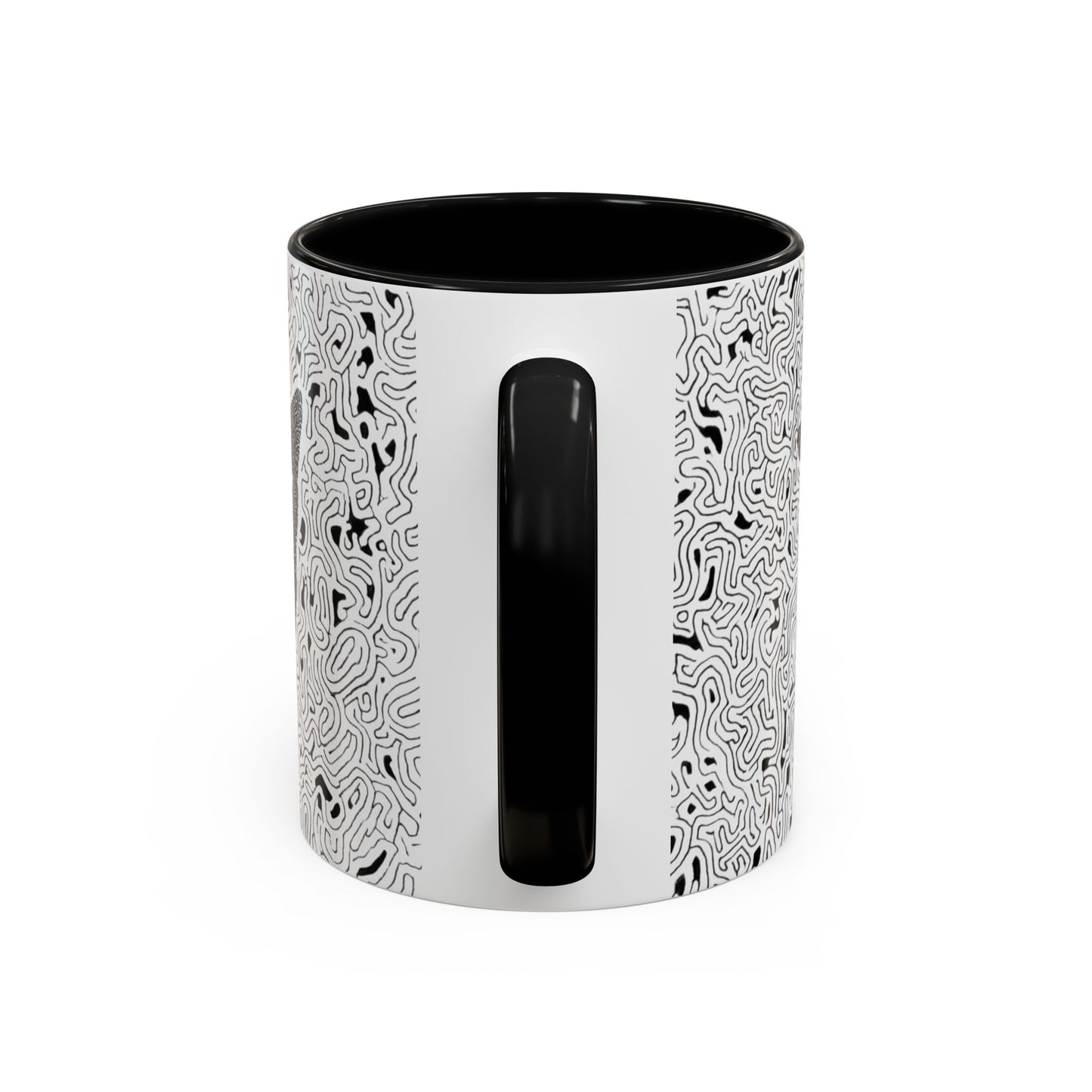 Black Cat Minimalist Coffee Mug