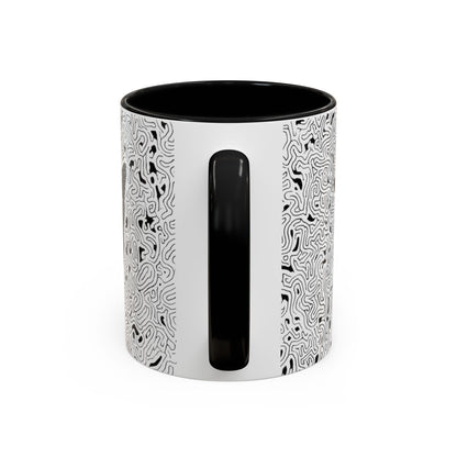 Black Cat Minimalist Coffee Mug