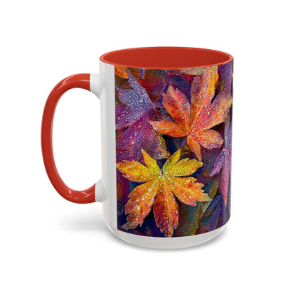Autumn Leaves Coffee Ceramic Mug